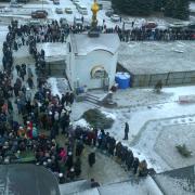 Крещение. Храм св.Марии Магдалины.