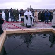 Крещение. Карловское водохранилище.