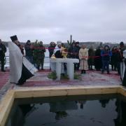 Крещение. Карловское водохранилище.